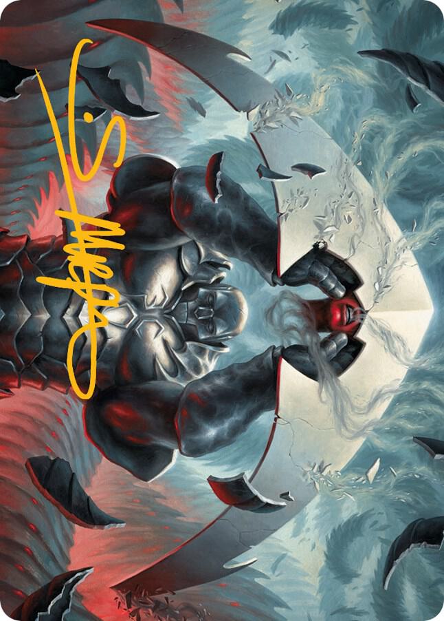 Mirrodin Avenged Art Card (Gold-Stamped Signature) card image