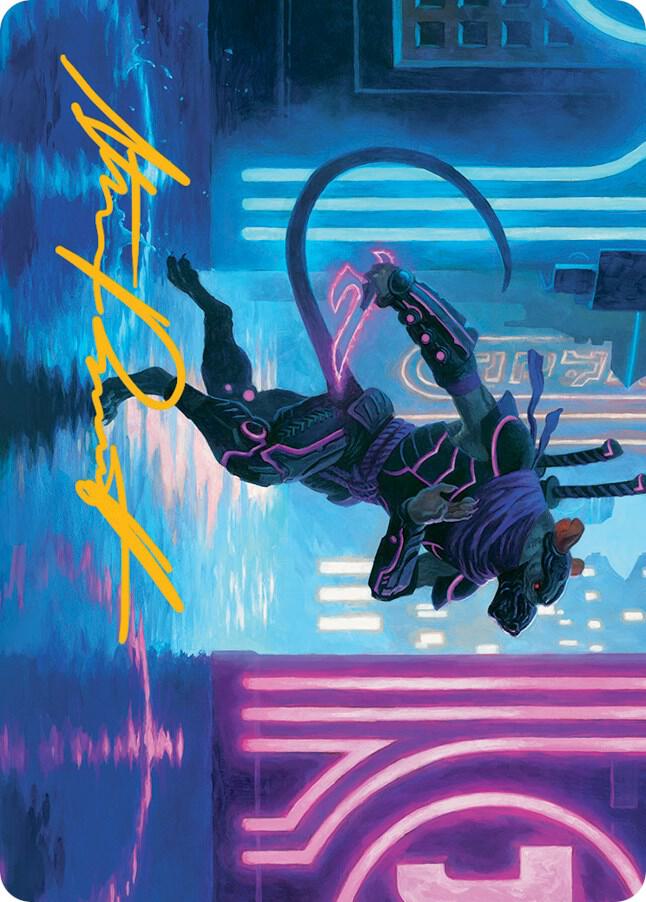 Nezumi Informant Art Card (Gold-Stamped Signature) card image