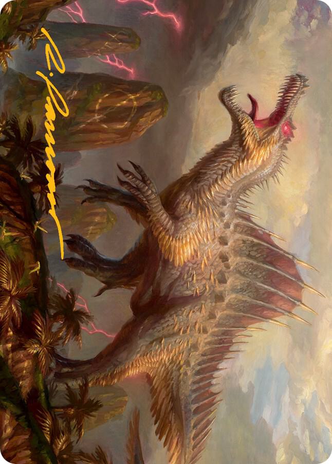 Etali, Primal Conqueror Art Card (Gold-Stamped Signature) card image