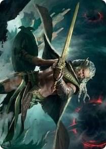 Serpent-Blade Assailant Art Card (40/81) card image