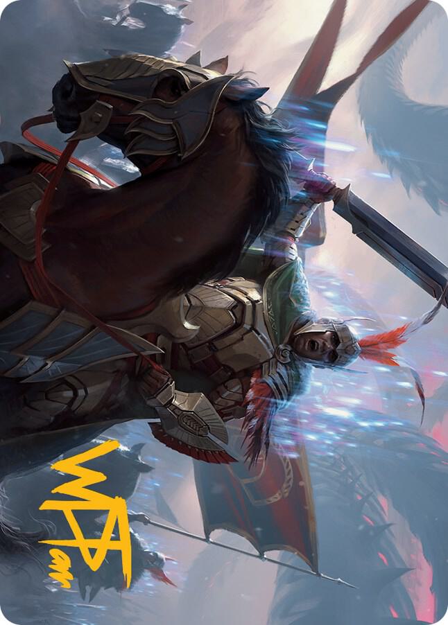 Marshal of Zhalfir Art Card (Gold-Stamped Signature) card image