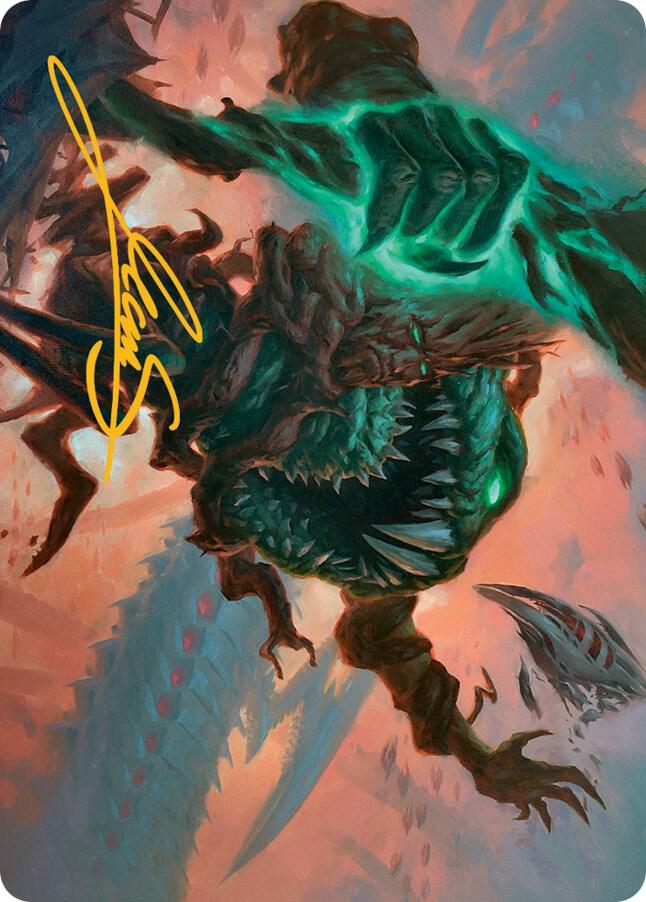 Yargle and Multani Art Card (Gold-Stamped Signature) card image