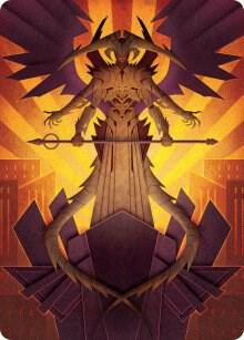 Atraxa, Praetors' Voice Art Card card image