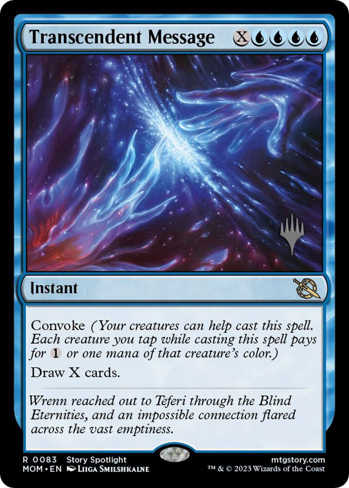 Transcendent Message card image