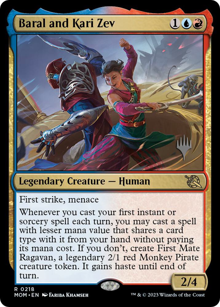 Baral and Kari Zev card image