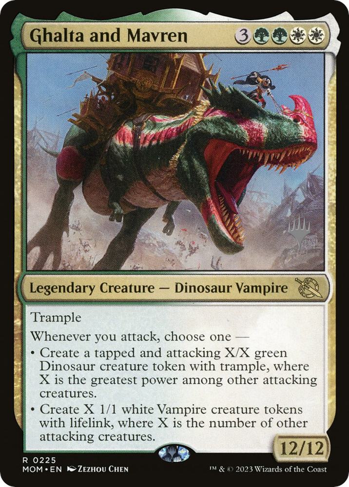 Ghalta and Mavren card image