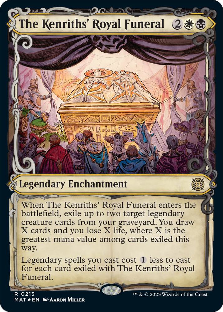The Kenriths' Royal Funeral (Halo Foil) card image