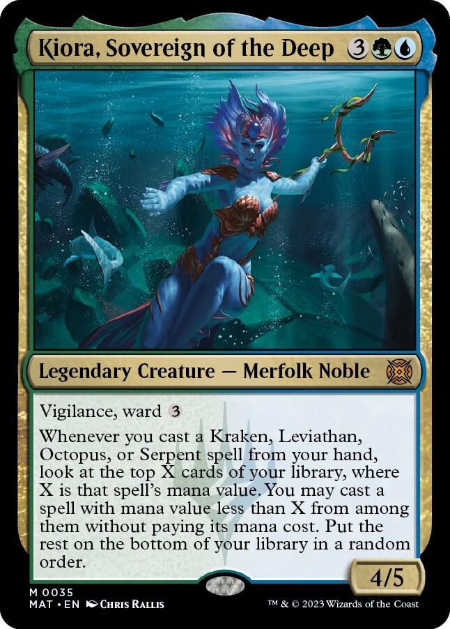 Kiora, Sovereign of the Deep card image