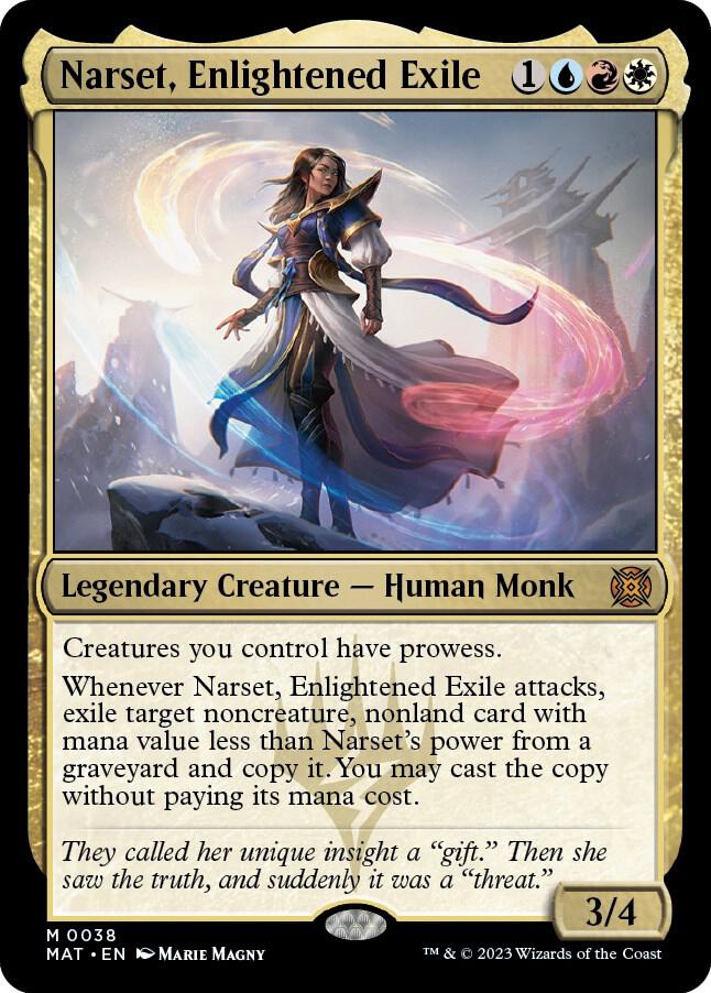 Narset, Enlightened Exile card image