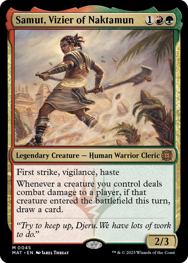 Samut, Vizier of Naktamun card image