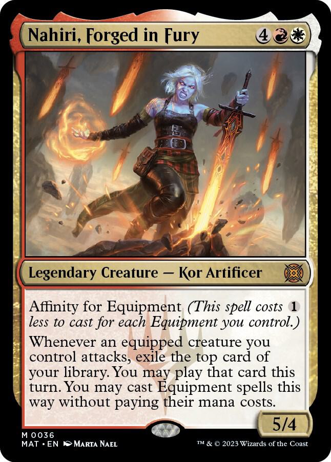 Nahiri, Forged in Fury card image