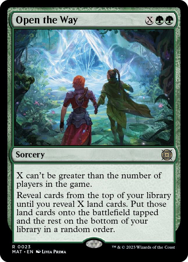 Open the Way card image