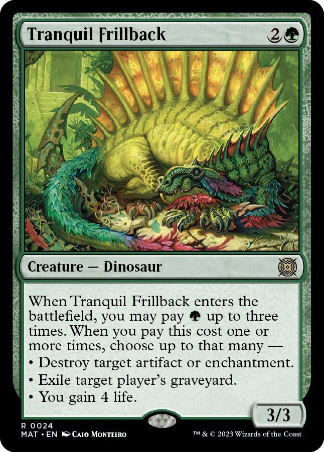 Tranquil Frillback card image