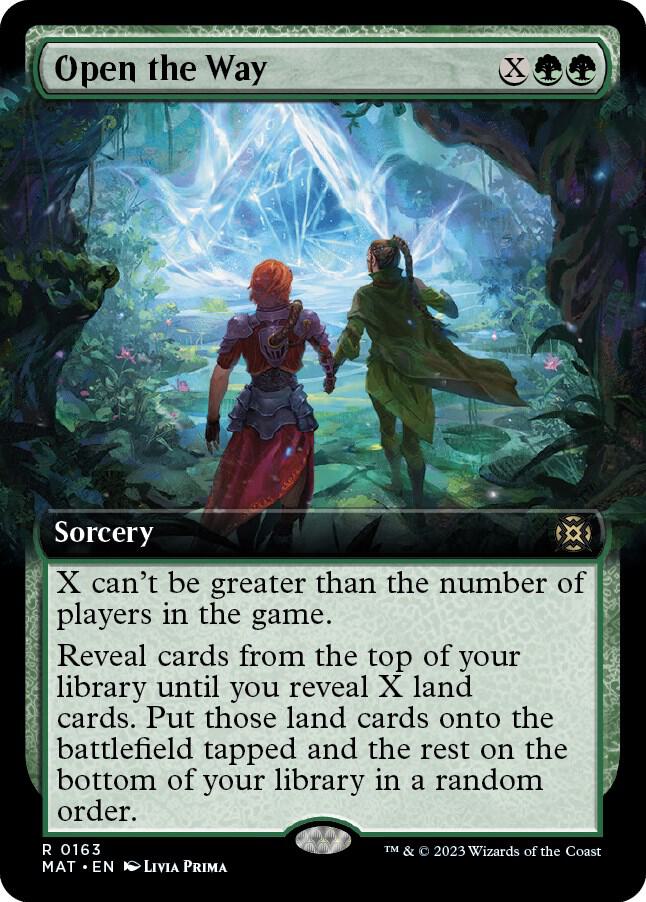Open the Way (Extended Art) card image