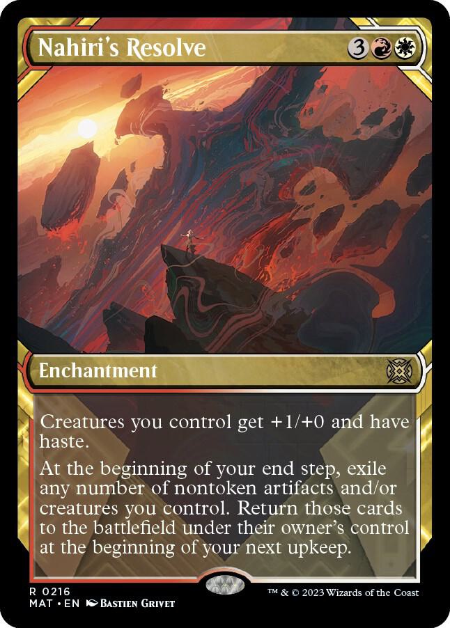 Nahiri's Resolve (Halo Foil) card image