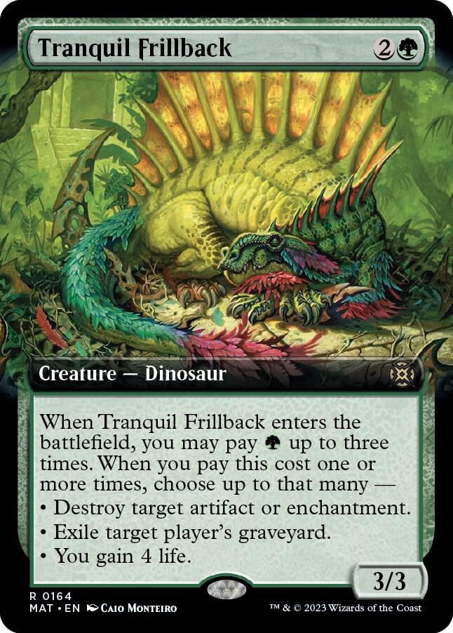 Tranquil Frillback (Extended Art) card image