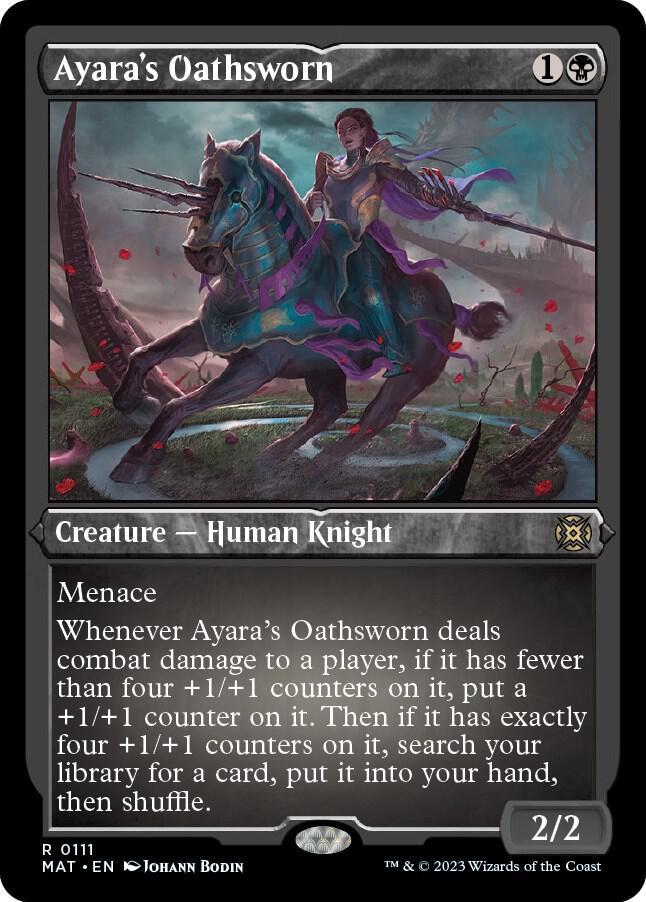Ayara's Oathsworn (Foil Etched) card image