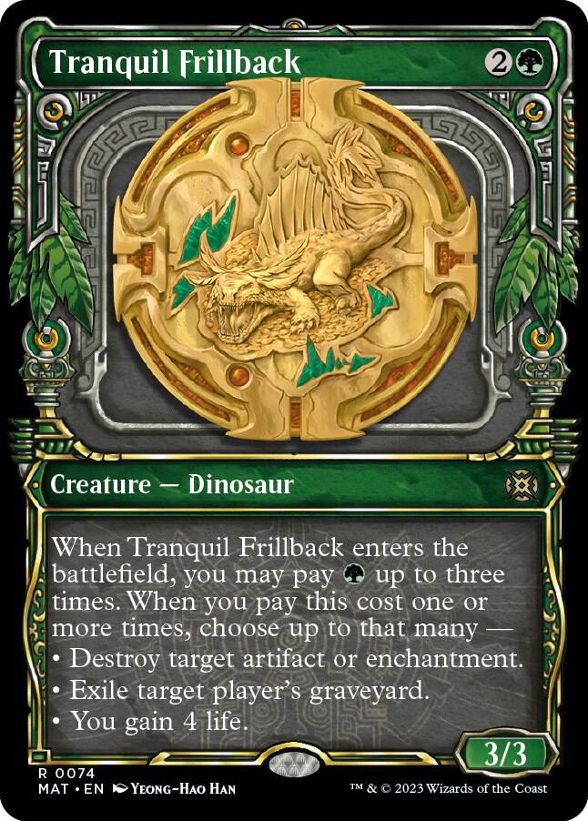 Tranquil Frillback (Showcase) card image