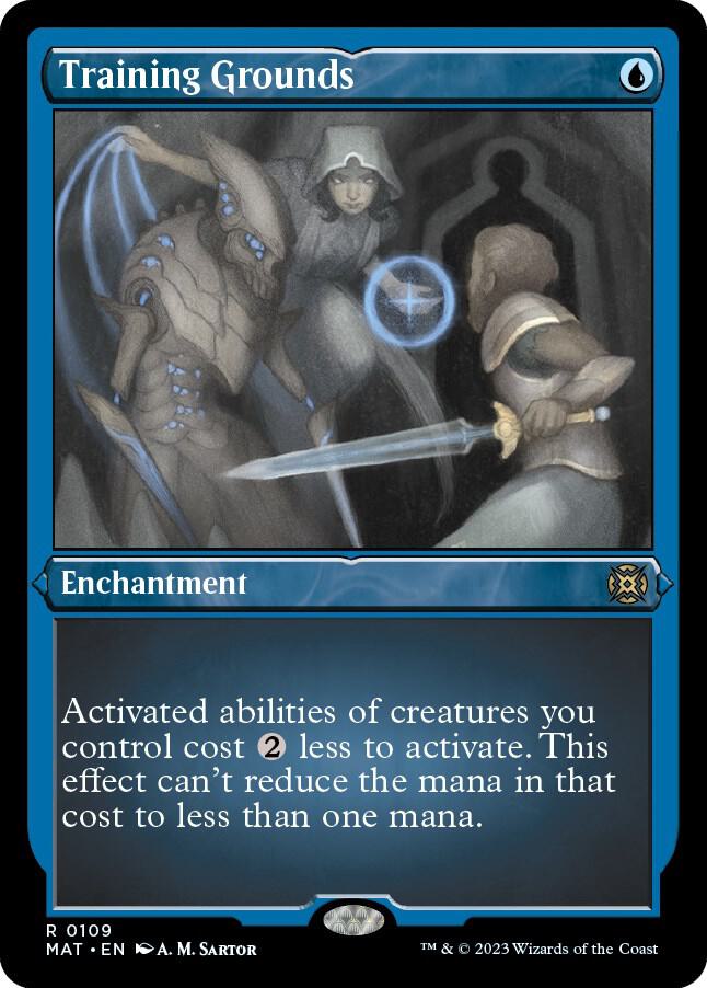 Training Grounds (Foil Etched) card image