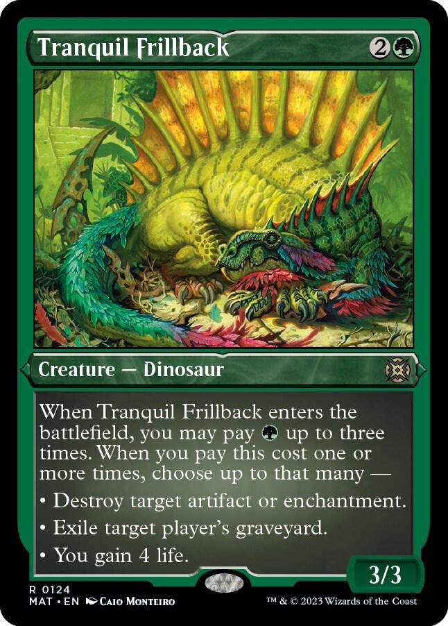 Tranquil Frillback (Foil Etched) card image