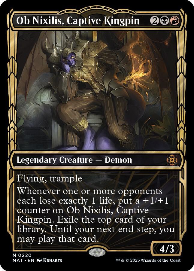 Ob Nixilis, Captive Kingpin (Halo Foil) card image