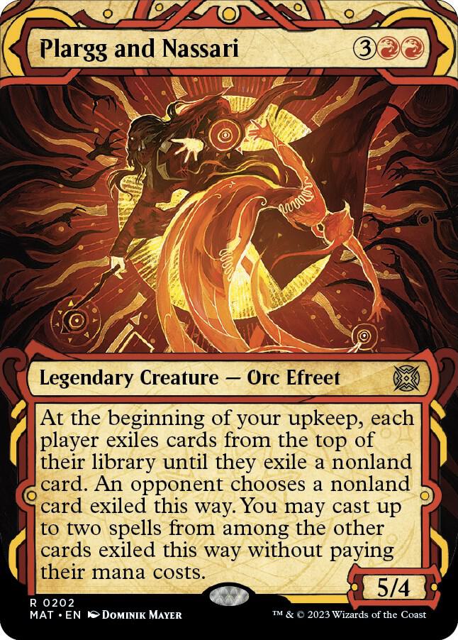 Plargg and Nassari (Halo Foil) card image