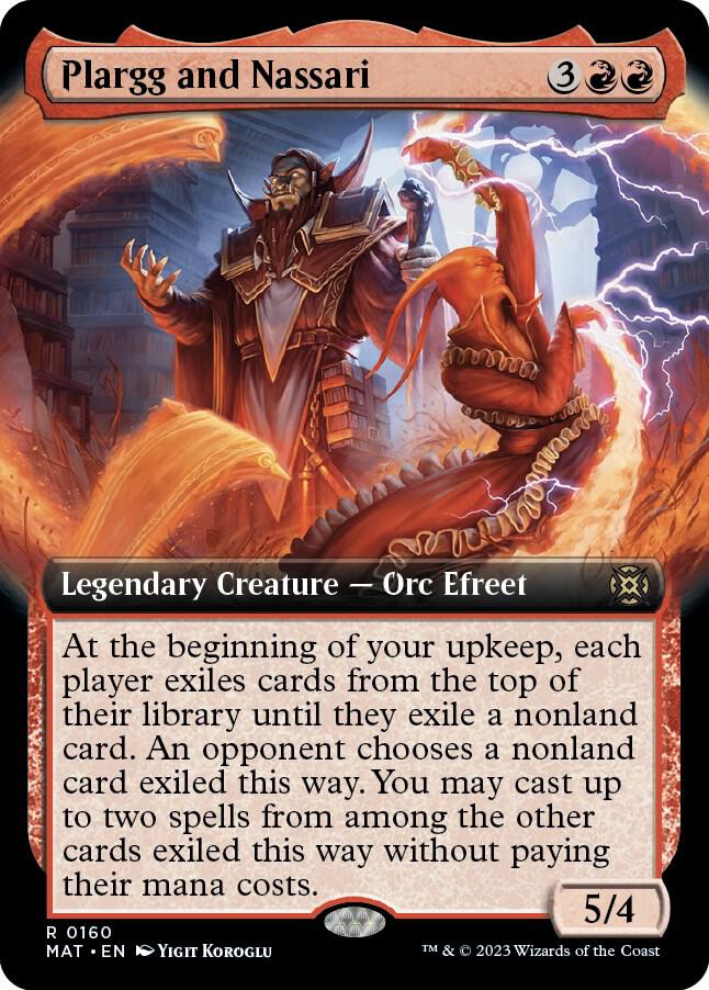 Plargg and Nassari (Extended Art) card image