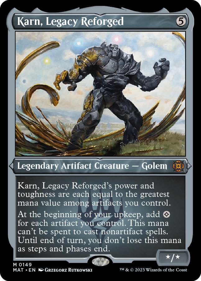 Karn, Legacy Reforged (Foil Etched) card image