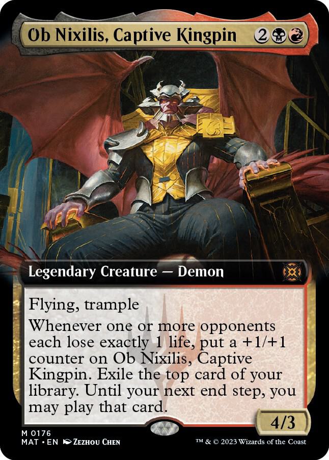 Ob Nixilis, Captive Kingpin (Extended Art) card image