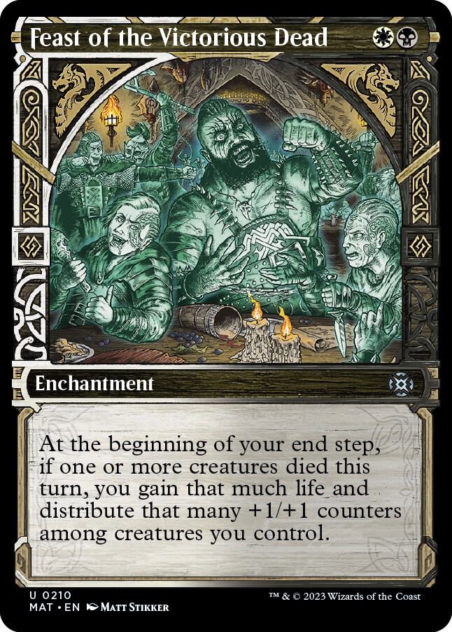Feast of the Victorious Dead (Halo Foil) card image