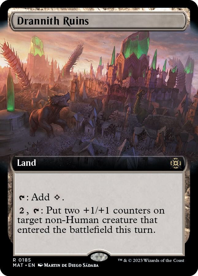 Drannith Ruins (Extended Art) card image