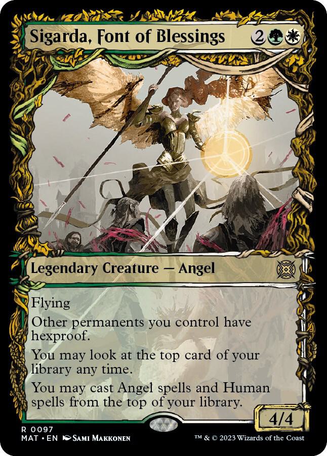 Sigarda, Font of Blessings (Showcase) card image