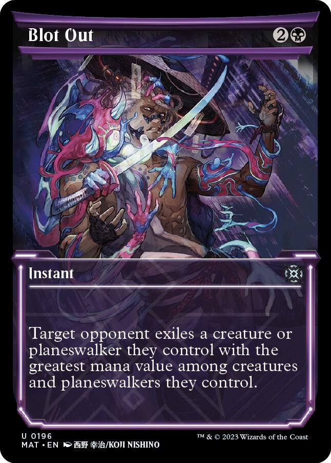Blot Out (Halo Foil) card image