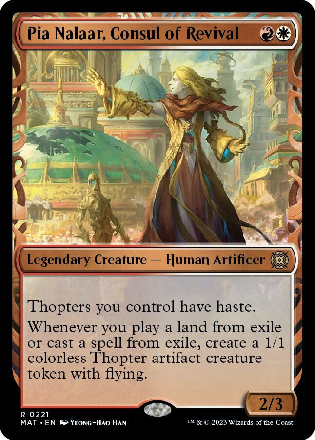 Pia Nalaar, Consul of Revival (Halo Foil) card image