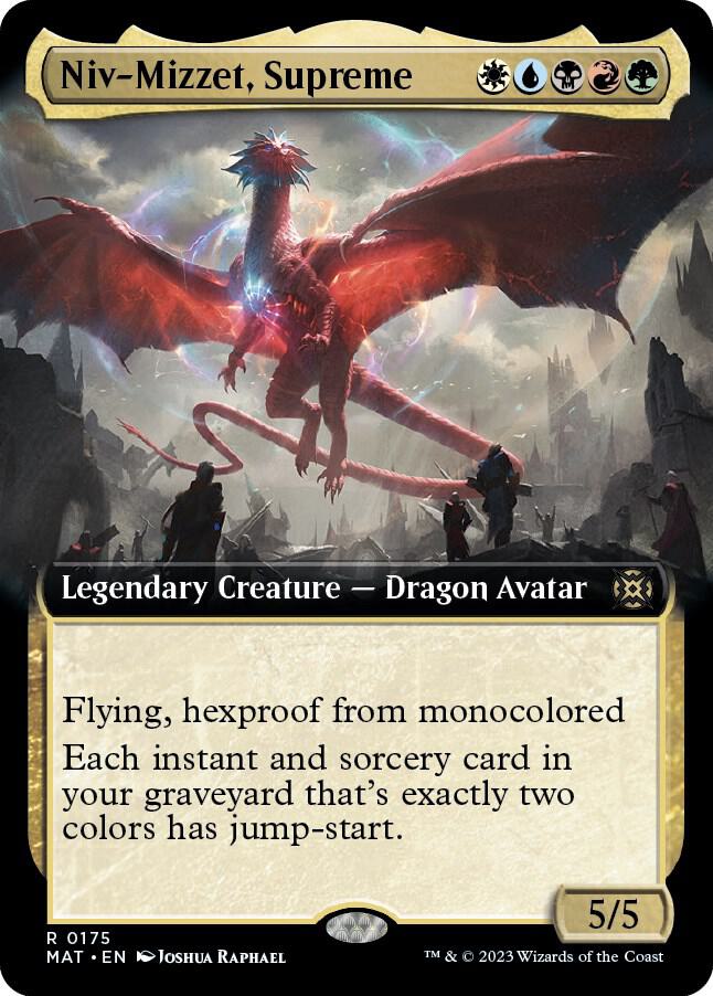 Niv-Mizzet, Supreme (Extended Art) card image