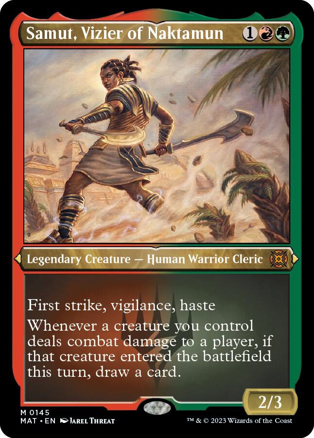 Samut, Vizier of Naktamun (Foil Etched) card image