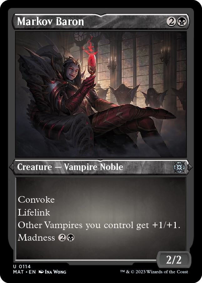 Markov Baron (Foil Etched) card image