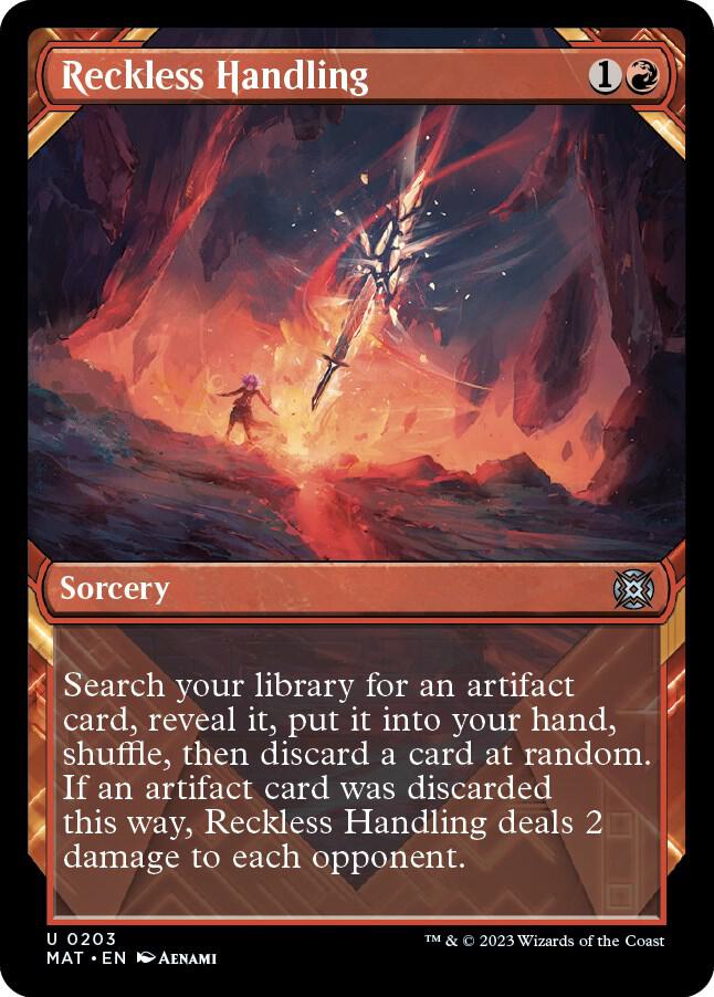 Reckless Handling (Halo Foil) card image