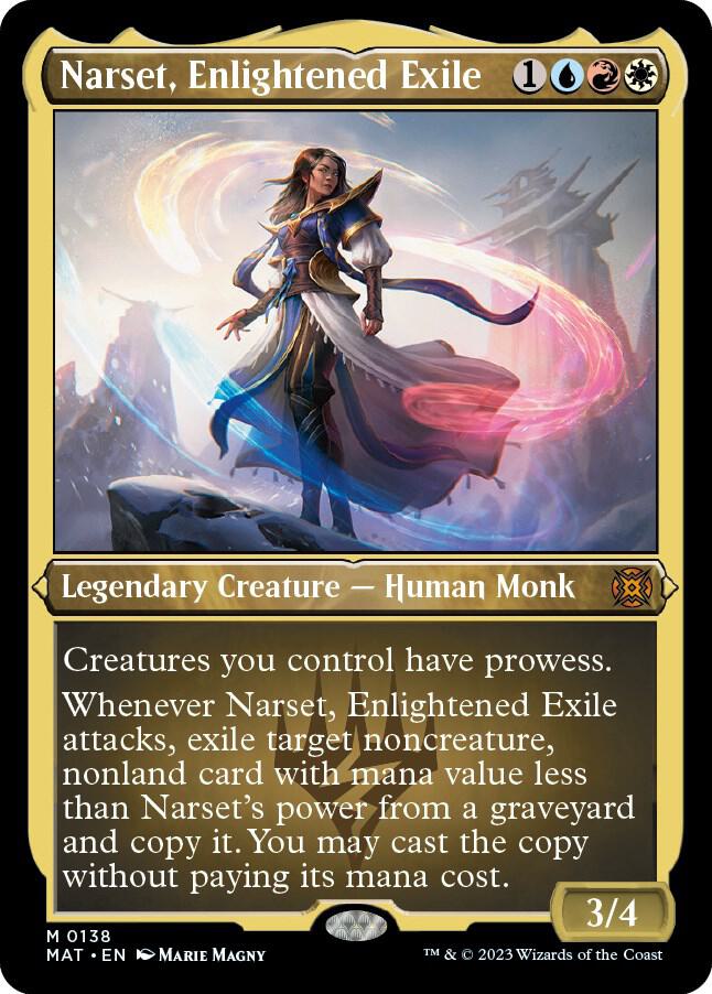 Narset, Enlightened Exile (Foil Etched) card image