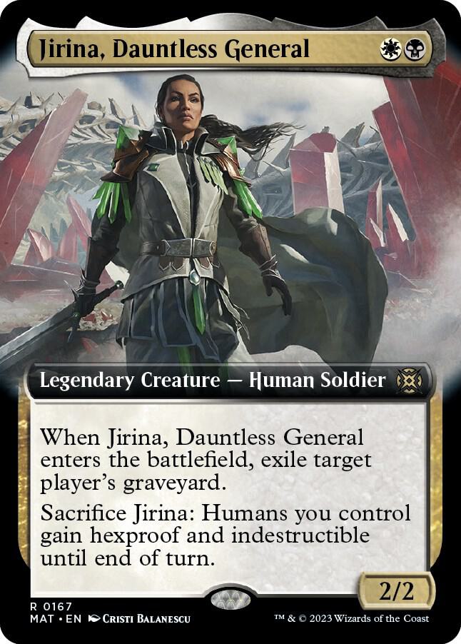 Jirina, Dauntless General (Extended Art) card image
