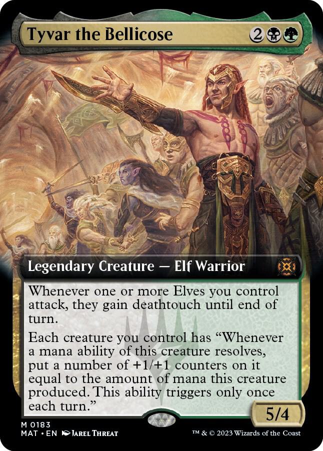 Tyvar the Bellicose (Extended Art) card image