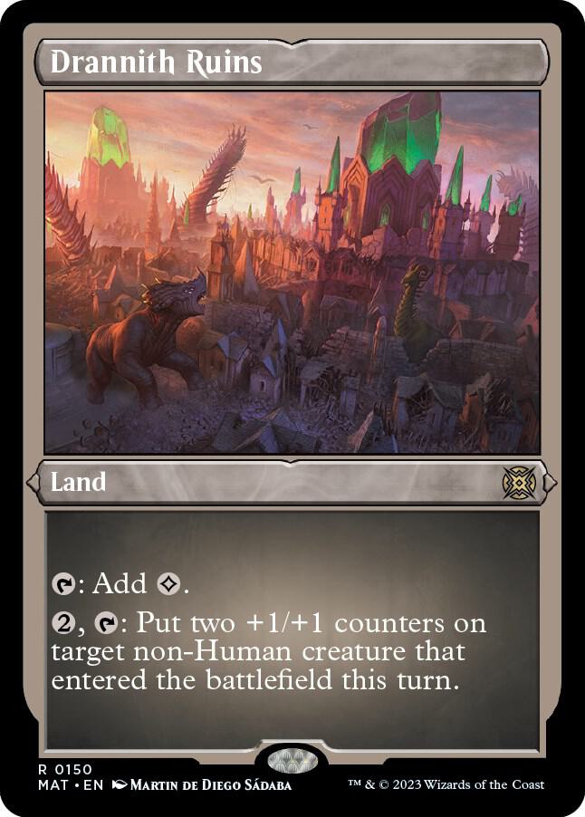 Drannith Ruins (Foil Etched) card image