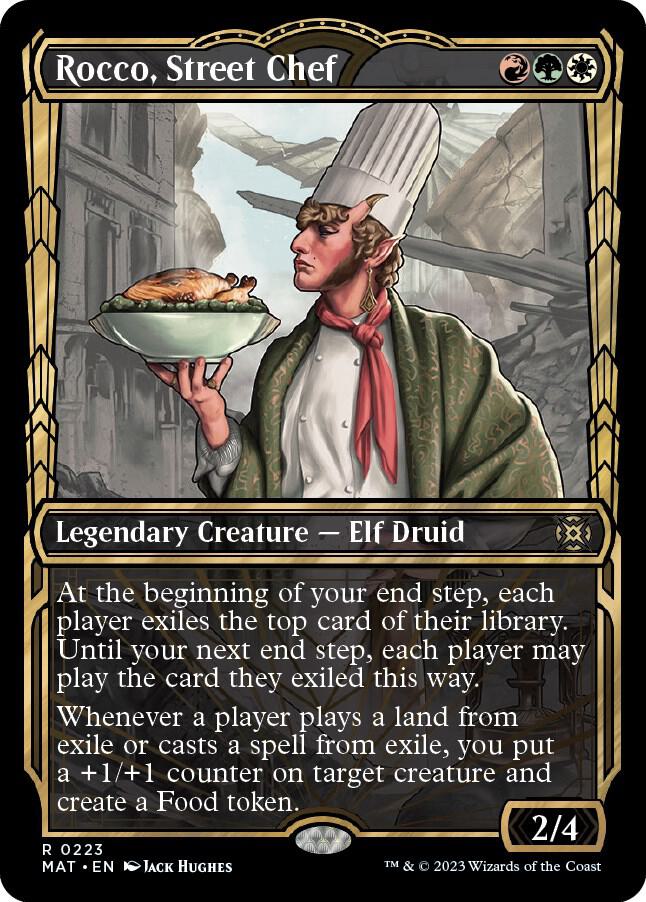 Rocco, Street Chef (Halo Foil) card image