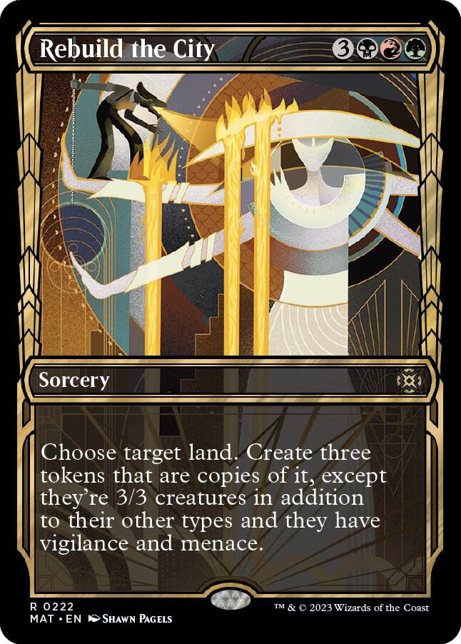 Rebuild the City (Halo Foil) card image