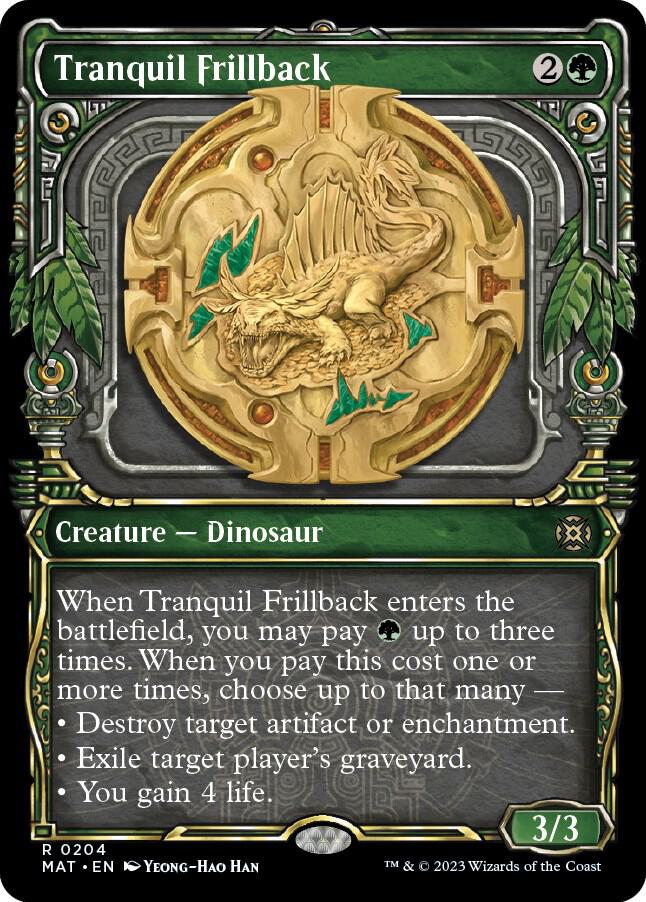 Tranquil Frillback (Halo Foil) card image