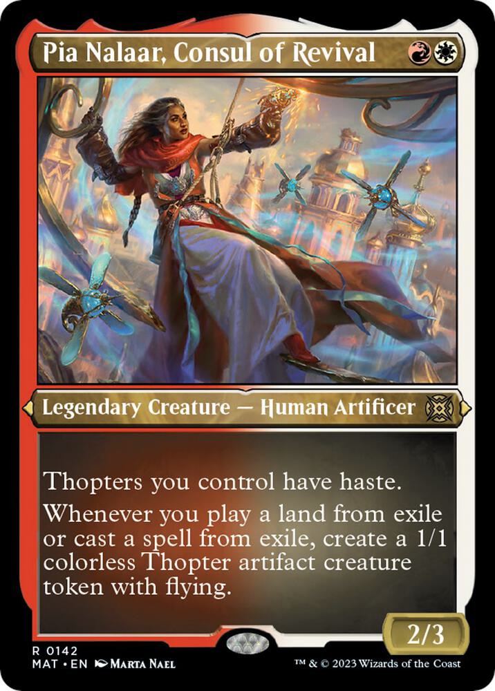 Pia Nalaar, Consul of Revival (Foil Etched) card image