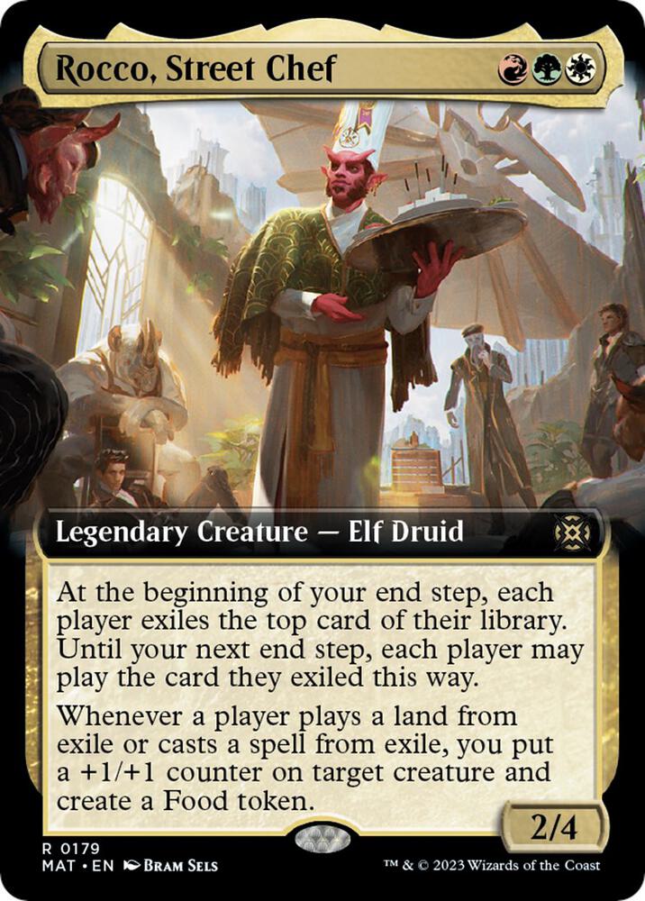 Rocco, Street Chef (Extended Art) card image