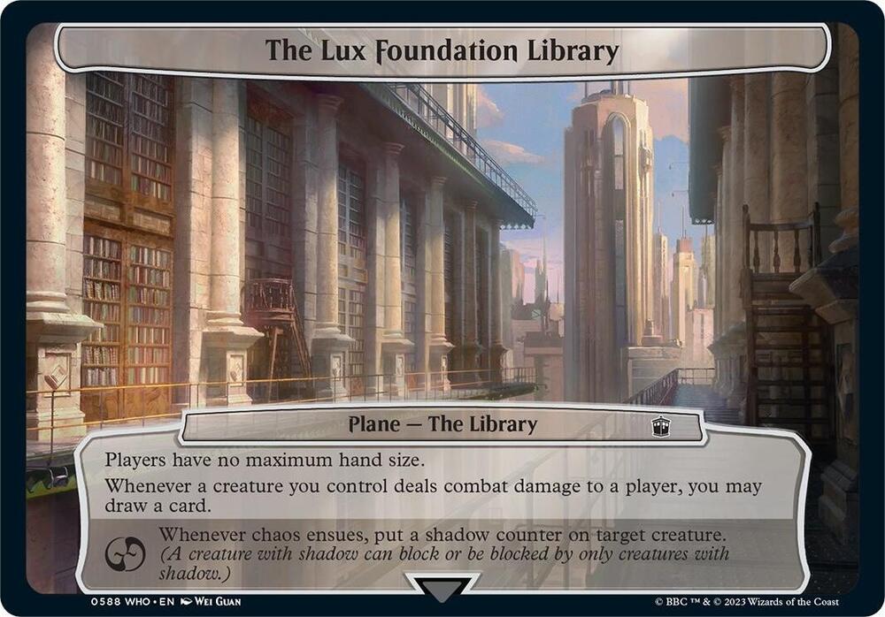 The Lux Foundation Library card image