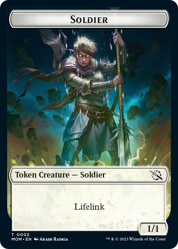 Soldier // Thopter Double-Sided Token card image