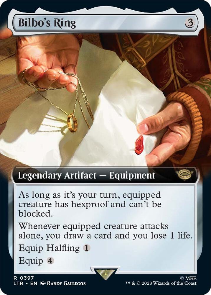 Bilbo's Ring (Extended Art) card image